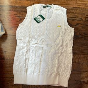 Never Worn Masters Sweater Vest!